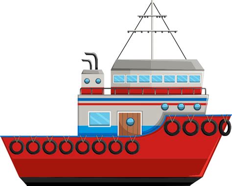 Cartoon Ship By Kreatikar Openclipart