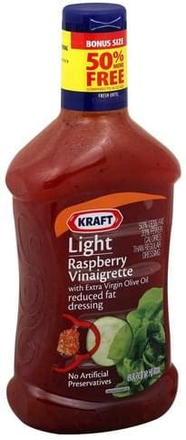 Find deals on products in condiments on amazon. Kraft Light Raspberry Vinaigrette Nutrition - Raspberry