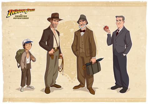 Indiana Jones Animated Concept Art Patrick Schoenmaker