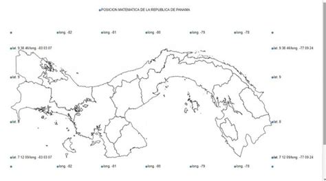 Mapas De Panam Para Colorear Y Descargar Colorear Im Genes The