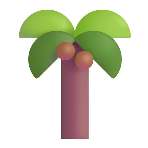 Palm Tree 3d Icon Fluentui Emoji 3d Iconpack Microsoft