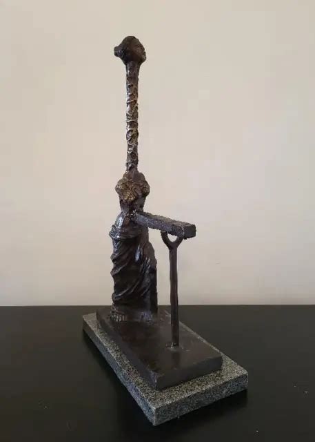Salvador Dali Bronze Sculpture Venus A La Girafe Signed And Numbered