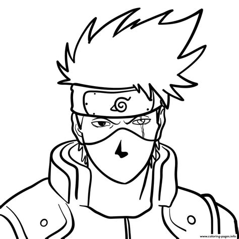 Naruto Coloring Page Printable