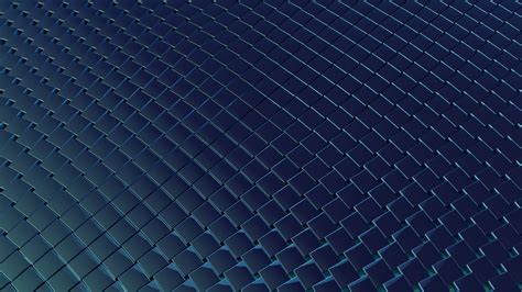Download 1920x1080 Wallpaper Arranged Cubes Pattern Blue Abstract
