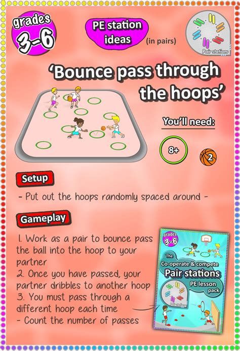 Basketball Skill Station Idea Try Out These Pe Skills In Your Next