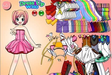 Anime Girl Ink Dress Up Game Girl Dress Up Games Games Loon