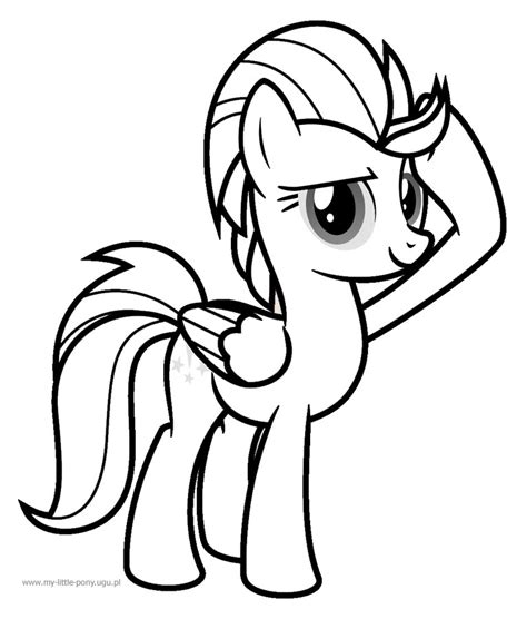 Mlp Coloring Wonderbolts Spitfire Coloring Pages