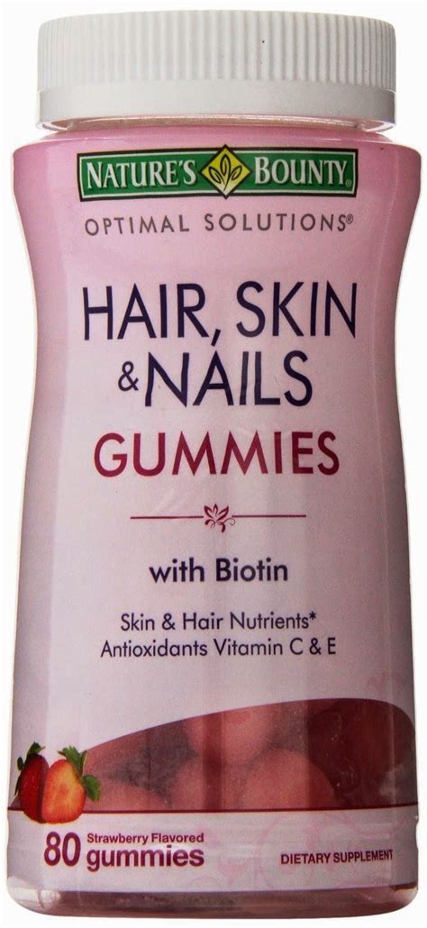 Zenwise labs hairgrowth biotin vitamins. Nature's Bounty Hair, Skin & Nails Gummies with Biotin ...