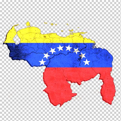 خريطة دولة فنزويلا Yaracuy الجغرافيا علم فنزويلا الخريطة الأزرق