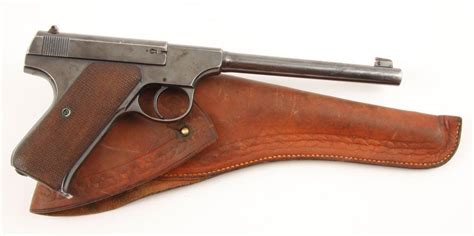 Colt Woodsman Cal 22 Sn54269 This Early Semi Auto Target Pistol Is In