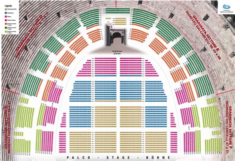 Available to buy and hire, our seating provides the highest level of comfort to your audience, combined with the perfect view of the action. Prices and seating plan - Arena di Verona