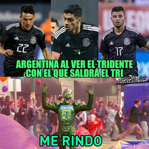 Los mejores memes de la goleada de Argentina a México