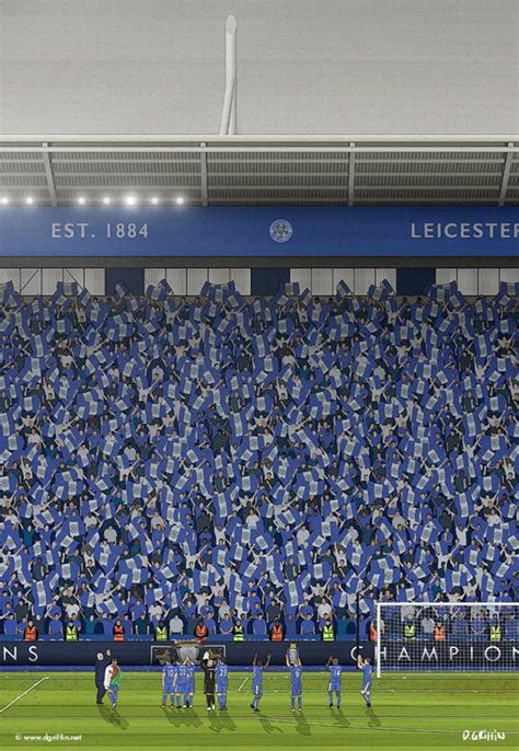 Leicester city una plantilla que costo 62 2 millones de. Leicester City - Champions 2016 Illustration