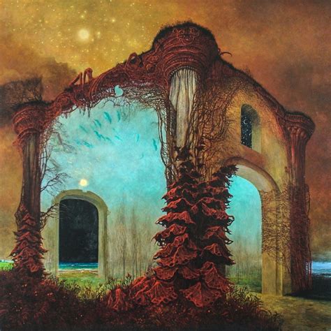 Zdzislaw Beksinski Paintings