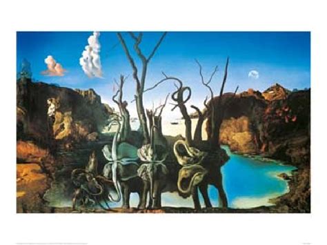 Reflections Of Elephants Sd 01 Salvador Dali Als Kunstdruck Oder