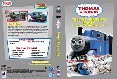 Thomas Christmas Party Dvd Cover By Ttteadventures On Deviantart