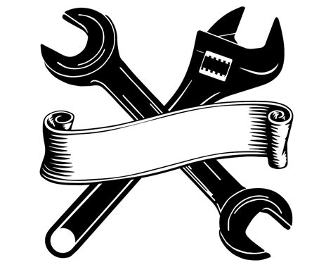 Wrench Svg For Mechanic Logo Handyman Logo Repair Logo Etsy