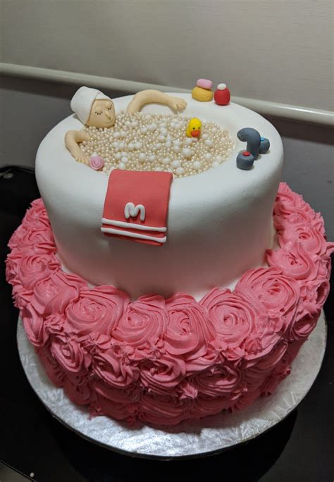 Spa Cake Bathtub Pamper Party Spa Party 7th Birthday Birthday Cakes Spa Cake Cakes For