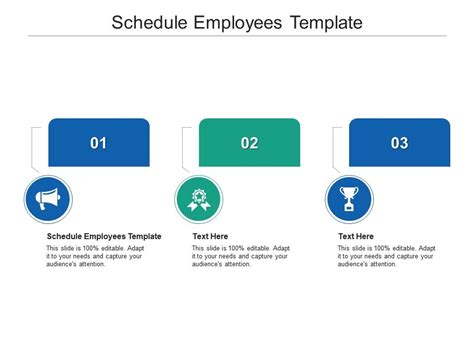 Schedule Employees Template Ppt Powerpoint Presentation Slides Diagrams