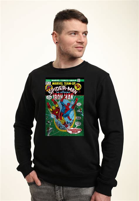 Henry Tiger Avengers Classic Team Spidey Iron Man Sweatshirt Blackschwarz Zalandoat