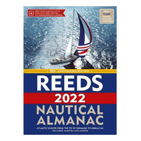 Reeds Nautical Almanac 2022 Union Chandlery
