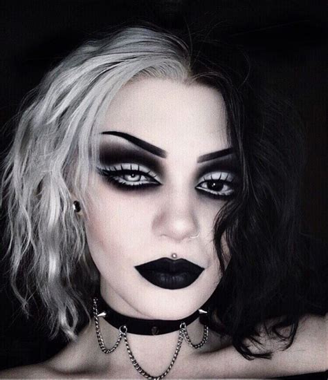 ️🕸🔪🕷🔪🕸 ️ insp emo makeup goth makeup edgy makeup