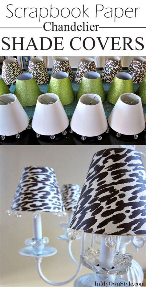 Lamps and their shades should be compatible in three ways: DIY: Chandelier Shades & Covers | Chandelier shades, Diy ...