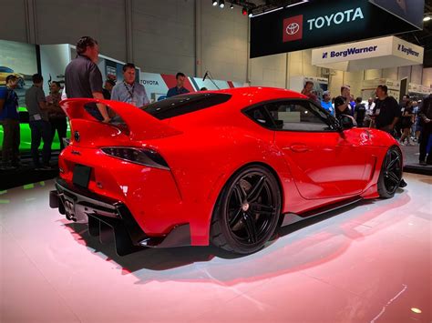 Toyotas Three Modified Supras For Sema 2019 From Every Angle Cnet