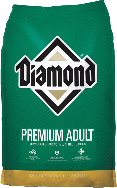 Satisfy your dog's hunger with our selection of dry and moist dog food and save big! Diamond Premium Adult Formula Dry Dog Food, 20-lb bag ...
