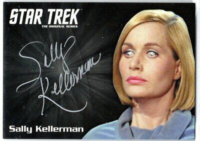 Star Trek Tos Captains Collection Sally Kellerman As Dr Dehner Silver