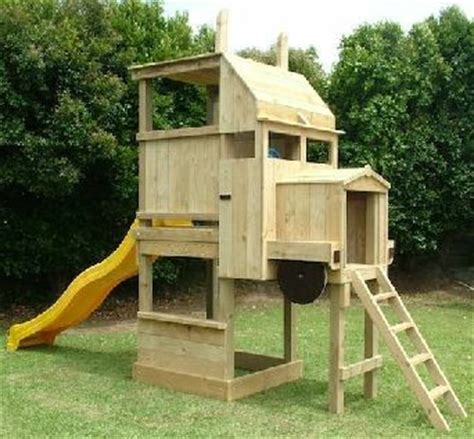 It is worth noting that the optimal place for the sports area will be a playground near the garage or an entrance area, here you can practice tennis strikes without fear of damaging or breaking something. DIY Backyard Playground | Kidz Play Time Equipment Awesome ...