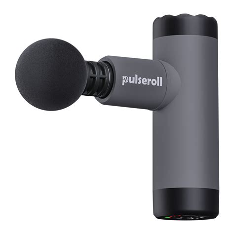 Pulseroll Mini Massage Gun With Travel Case Grey Costc