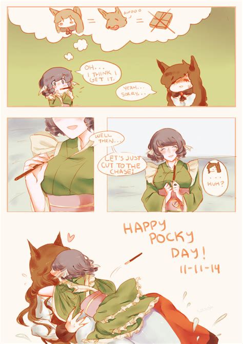 Image 872482 The Pocky Game Pocky Kiss Know Your Meme
