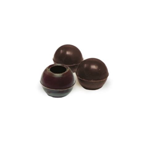 Truffle Shells Dark 96811 Dobla Chocolate Decorations United States