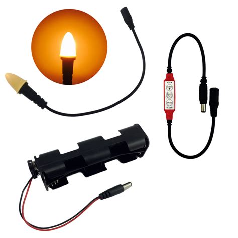Candle Flame Effects Light Led Kit Props Prop Scenery Lights