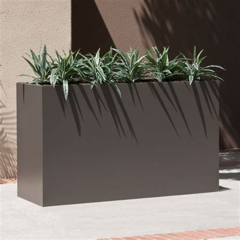 Modern Rectangle Planter 36inl X 12inw X 24inh Rectangle Planters