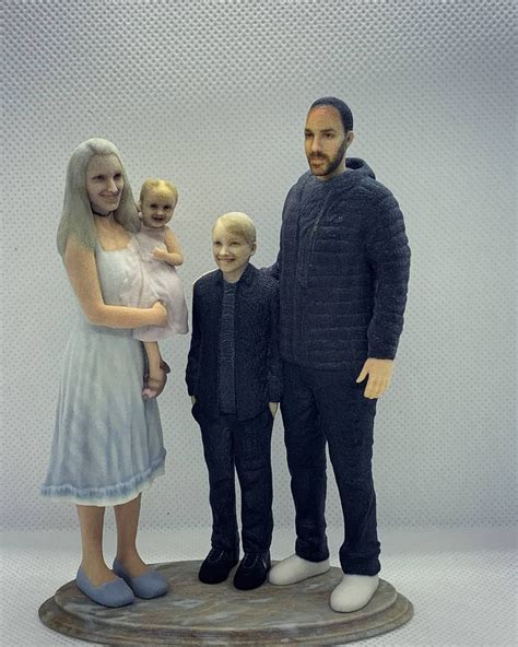From Photos To Custom Exact D Printed Figurine Of You Or Your Loved