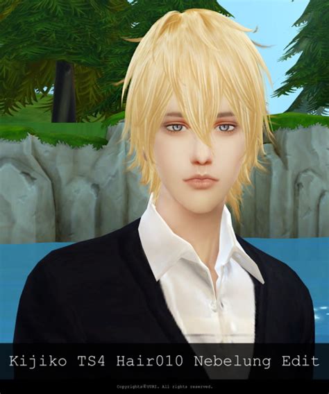 Kijiko Ts4 Hair010 Nebelung Edit At Twinklestar Rg Veda Sims 4 Updates
