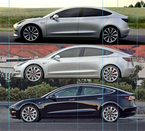 Tesla Model 3 Progression Pics
