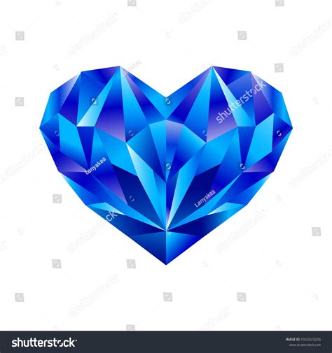 6309 Sapphire Heart Images Stock Photos And Vectors Shutterstock