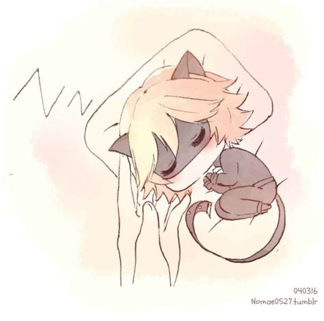 Cute chibi Chat Noir! (Miraculous Ladybug) | The ...