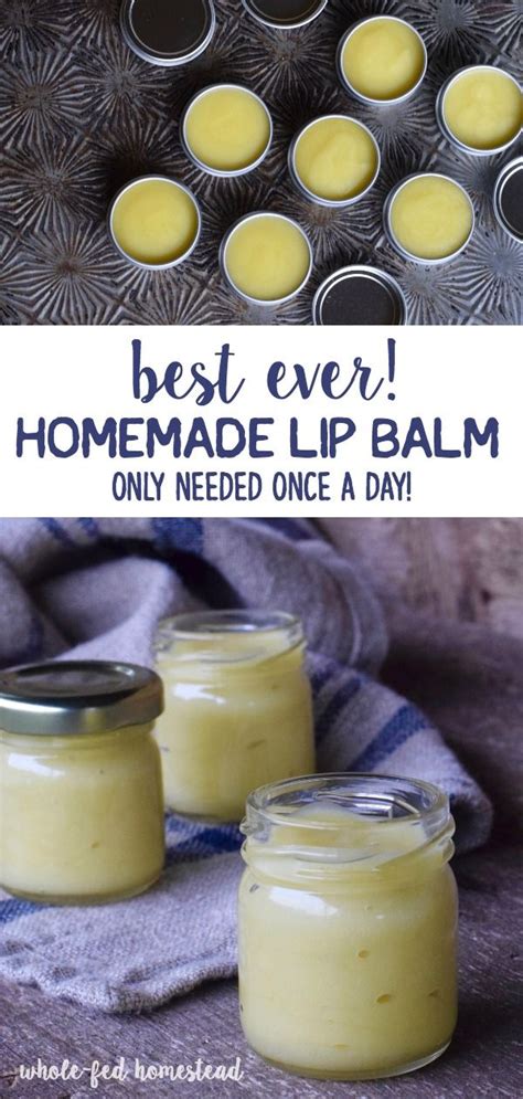 Homemade Honey Lip Balm As Featured In Mother Earth News Magazine