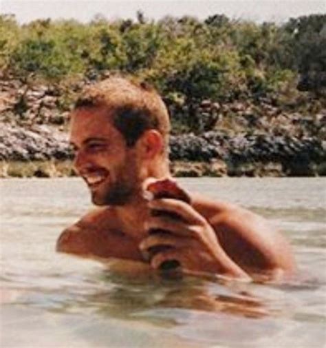 Paul Walker Relaxing By The Pool Paul Walker Photos Paul Walker My