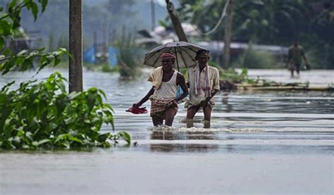 Flood Situation Worsens In Assam Over 34 Lakh People Affected Telangana Today