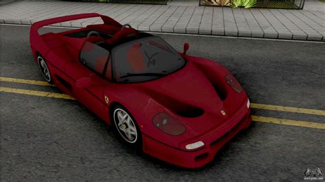 Ferrari F50 Spider Sa Lights For Gta San Andreas