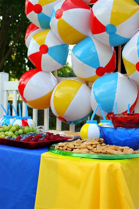 New partyideapros favorite summer nights party! Have a Ball Summer Party - Uncommon Designs