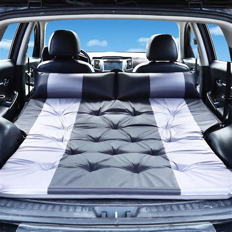 car inflatable bed suv mattress rear row travel sleeping pad air bed c dearmotor