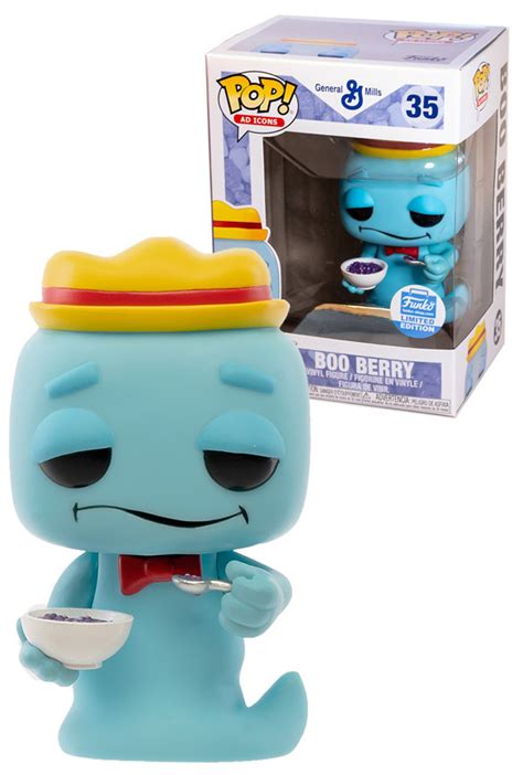 Funko Pop Ad Icons General Mills Boo Berry With Cereal Limited