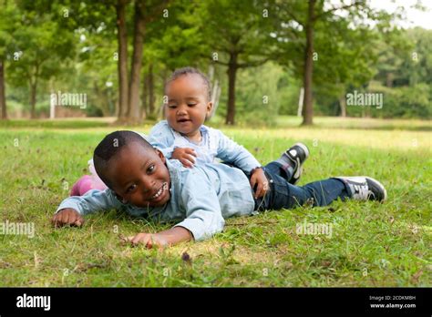 Two African Children Hi Res Stock Photography And Images Alamy