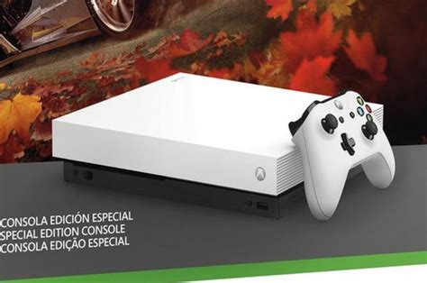 Xbox One X News Microsofts White Forza Horizon 4 Bundle
